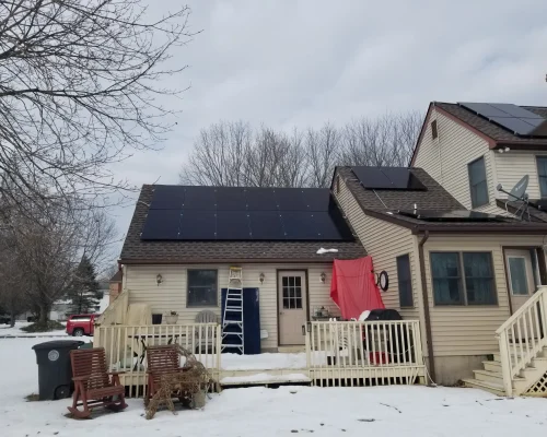 Residential Solar Panel 4 Residential Solar Panels recently installed by cosmo solaris